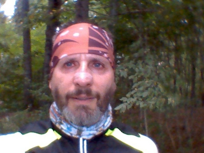 Selfie nemám rád, nicméně fakt běhám, a takhle vypadám po 30 minutách.